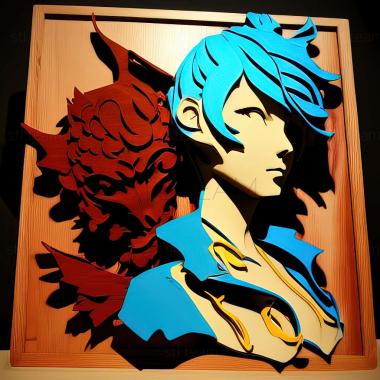 3D модель Игра Persona 4 Arena Ultimax (STL)